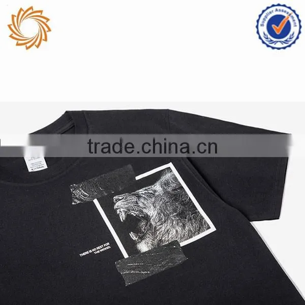 Mens street illustration style Vintage t shirt hip hop