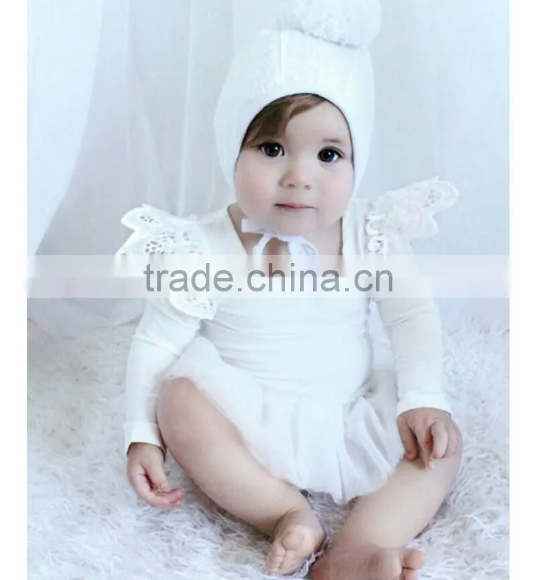 Chinese Clothing Manufacturers Australia Style Cotton Ruffle Lace Baby Girl Clothes