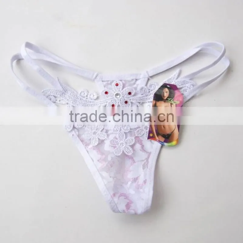 Women Sexy Panties Lace Briefs Girl Lingeries Thongs g-string Flower Panties