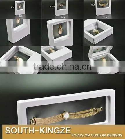 2016 New Product White ABS Square Jewelry/Earring/Bracelet/Necklace Display Frame