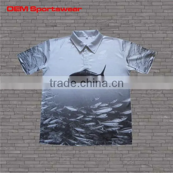 High quality printed racing pit crew shirt