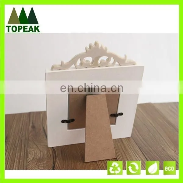 Retro European white simple wooden frames designs / wooden picture frame /Carved hollow frame wedding love photo frames