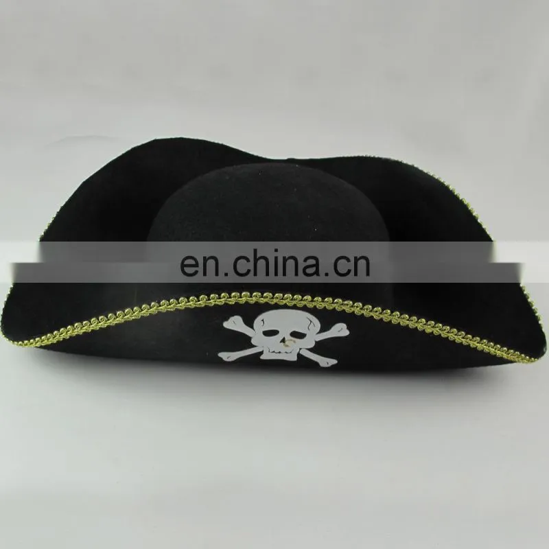 Hot sale Funny Mens Fashion Carnival Skull Hats Halloween pirate Hats