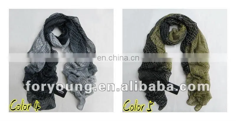 fashion two toned scarf and shawl