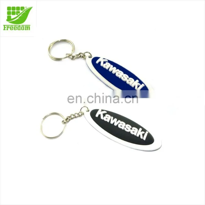 Customized Shape Soft PVC Keyring Rubber Keychain
