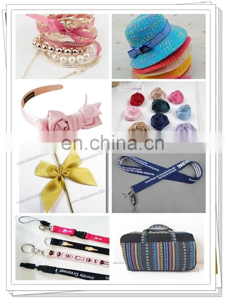 Woven jacquard ribbon for dog collar/ damask satin ribbon