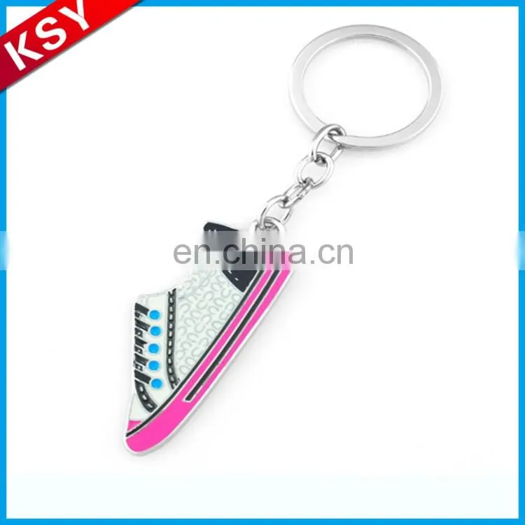 China Manufacturer Factory Direct Sales Handmade Doraemon Metal Running Shoe Cherry Keychain