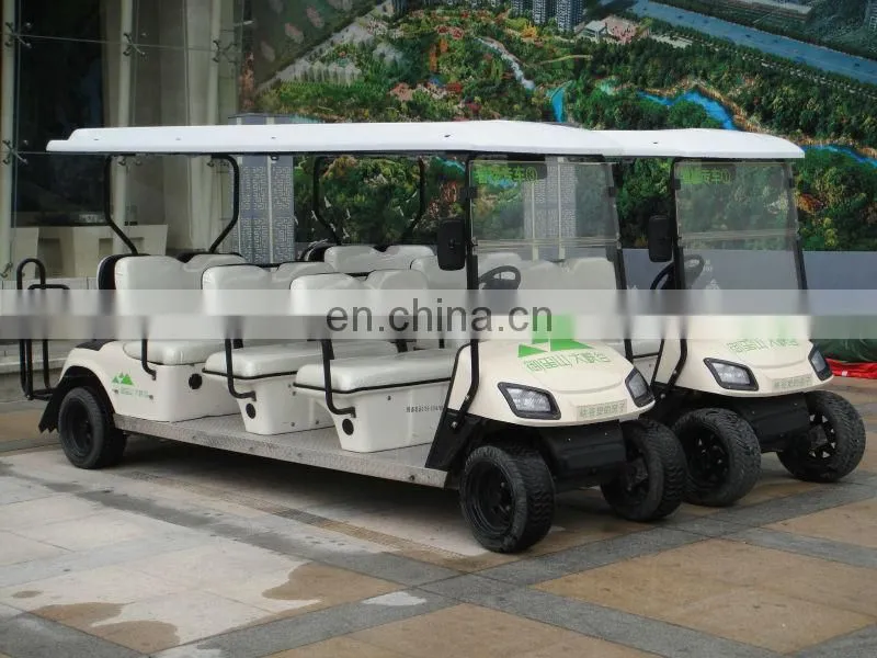 2013 New 8 seater electric golf cart bus for sale (AX-B9+3)
