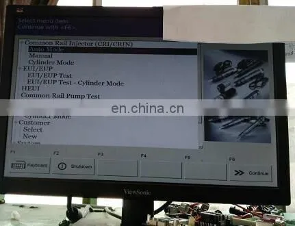 china factory made common rail test stand injector tester diesel common rail