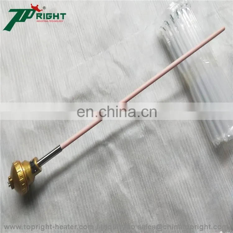 Ptrh10-pt WRP S type thermocouple with ceramic tube in 500mm and metal tube 150mm