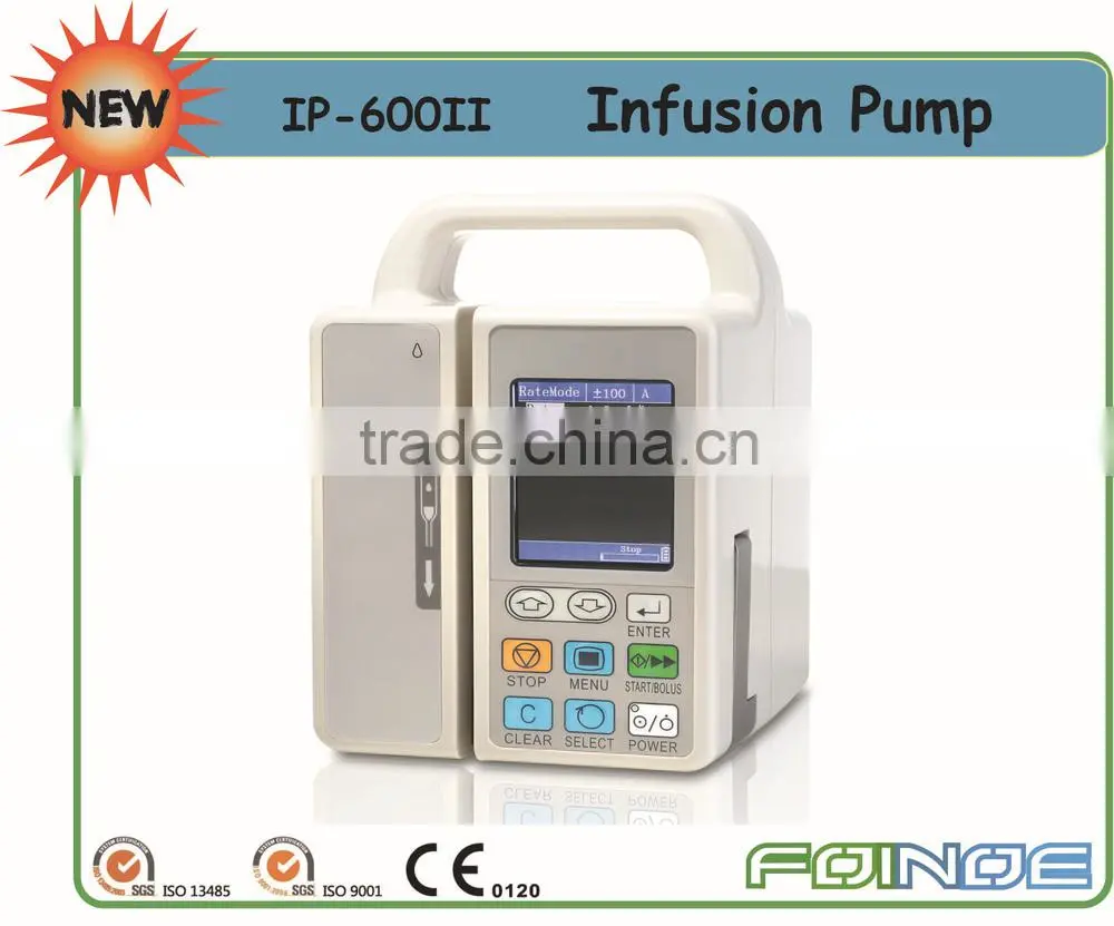 IP-600I CE Approved and hot sale piston infusion pump