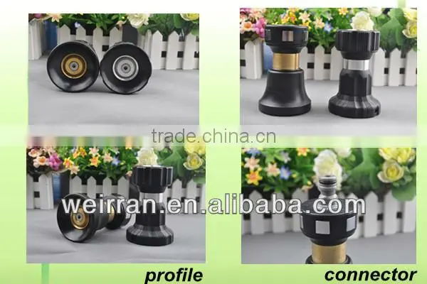 (71915) poweful flexible rotating hose nozzle garden sprayer wand nozzle