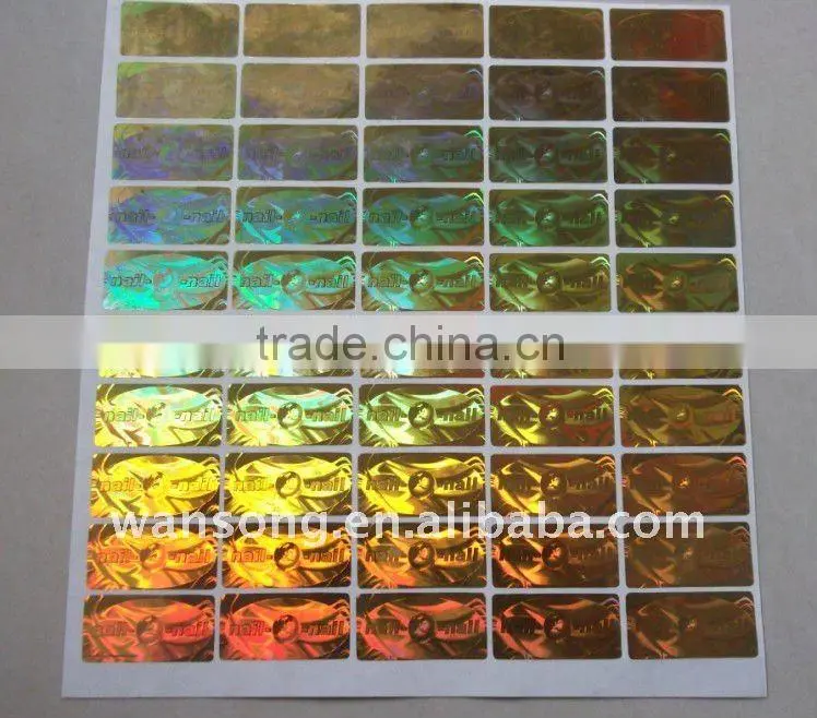 3d laser hologram sticker