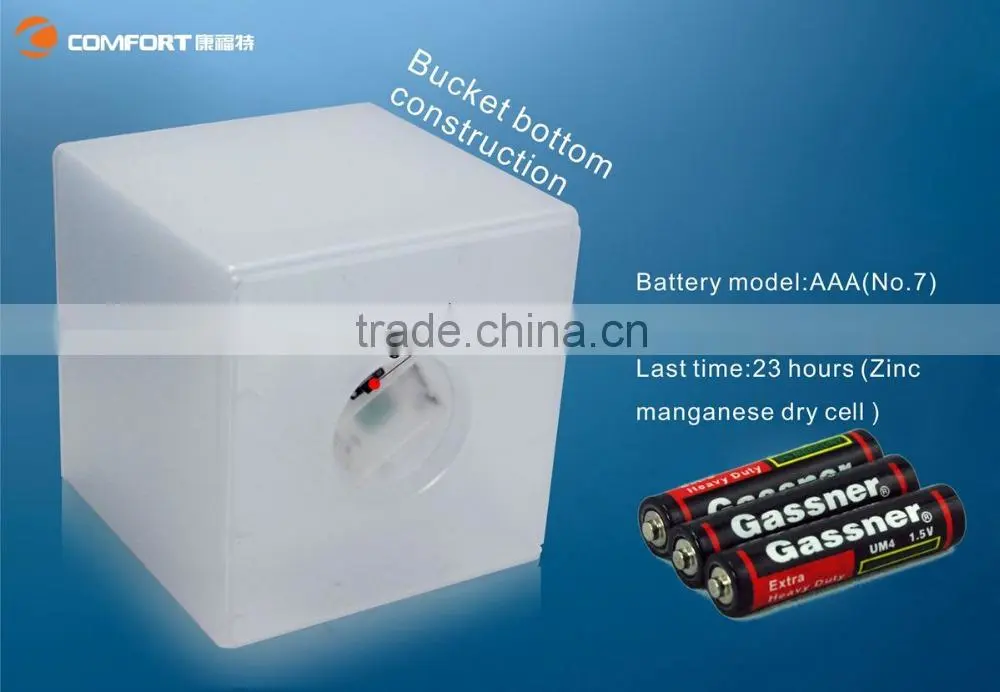 Bar nightclub equipment illuminated led cube pot led ice bucket cooler