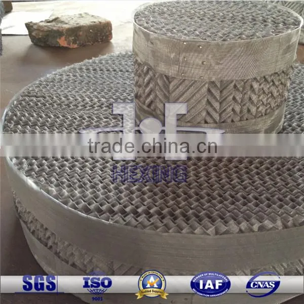 stainless steel structured tower packing in chemical machine parts