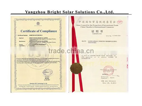 Gold supplier factory price solar light with hidden camera CE IEC TUV ROHS APPROVED