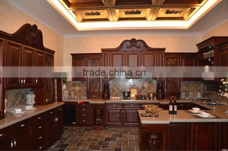 Fashionable Design Contemporary solid wood Kitchen Cabinet,american kitchen design