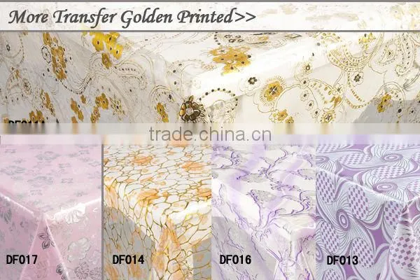 new products 2015 polyester cotton fabric wedding table cloth hall decorations wedding