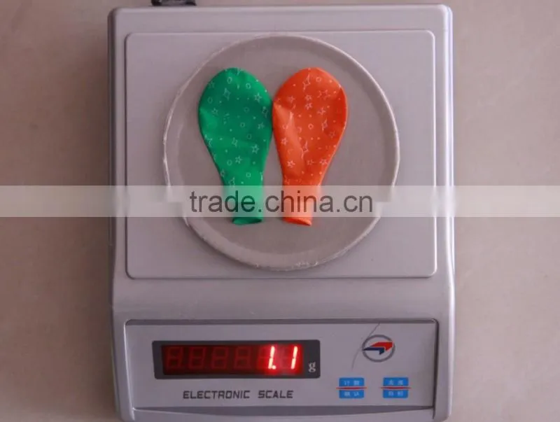 environmental printing latex flat balloon No.6