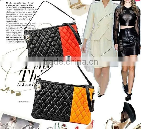 2012 office lady taiwan designer pu leather handbags