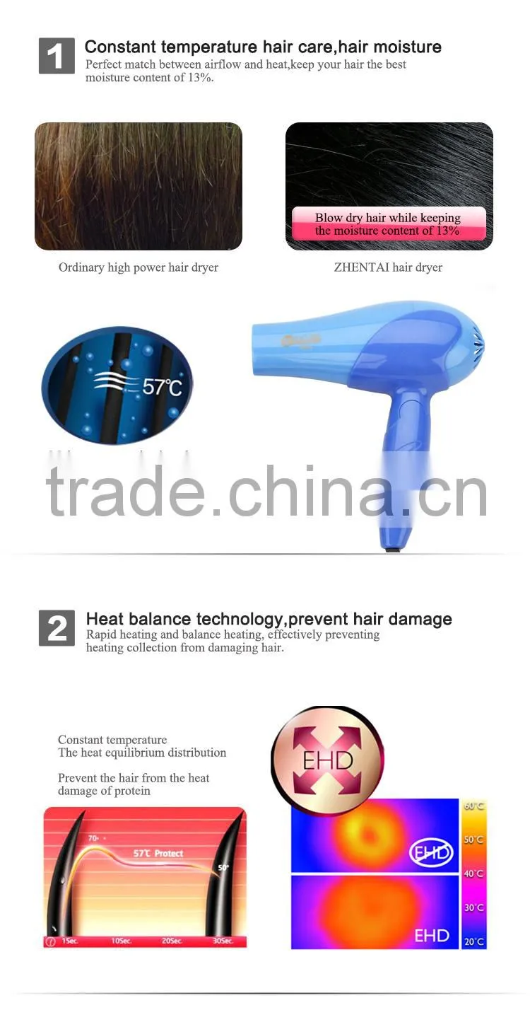 110V Foldable Hair Dryer,Wholesale Gift Hair Dryer, Cute Hair Dryer