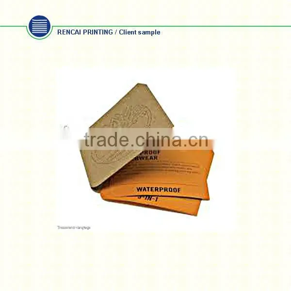 new released custom kraft paper hang tag for jeans