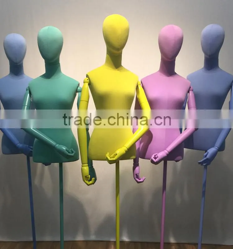 upper body female mannequin torso