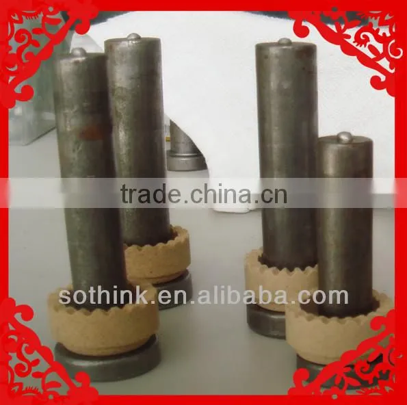 Arc weld stud with ceramic Ferrule