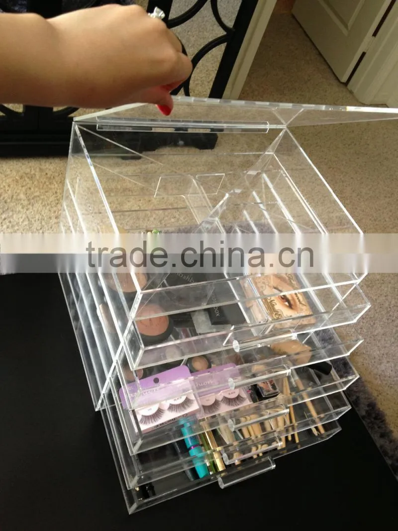 Acrylic 5 Drawers Acrylic box TBX030