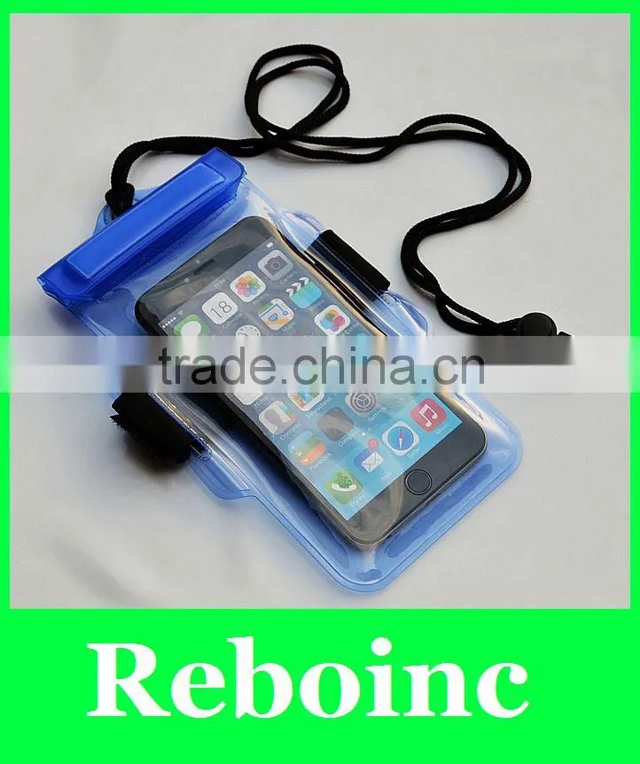 high quality floating waterproof cell phones bag dry bag for boating fishing swimming