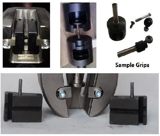 Flat Jaws and Round Jaws for Electronic Universal Tensile Testing Machine