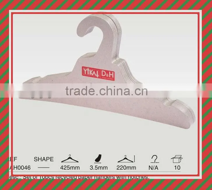 2013 Rercycled Paper Coat Hanger