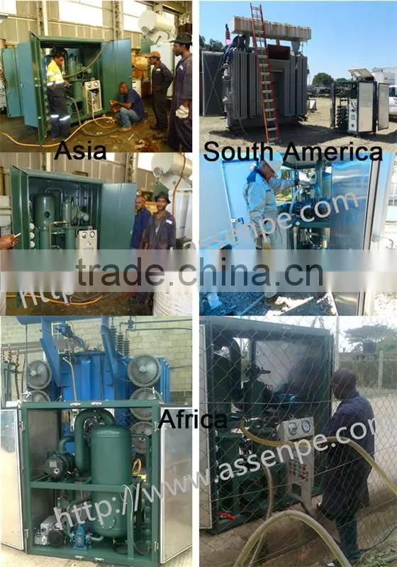 Portable-type transformer oil centrifuging machine