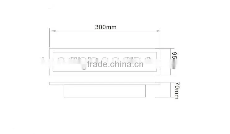 High Quality IP67 Waterproof DC24V Underground LED Light Recessed LED Underground Light
