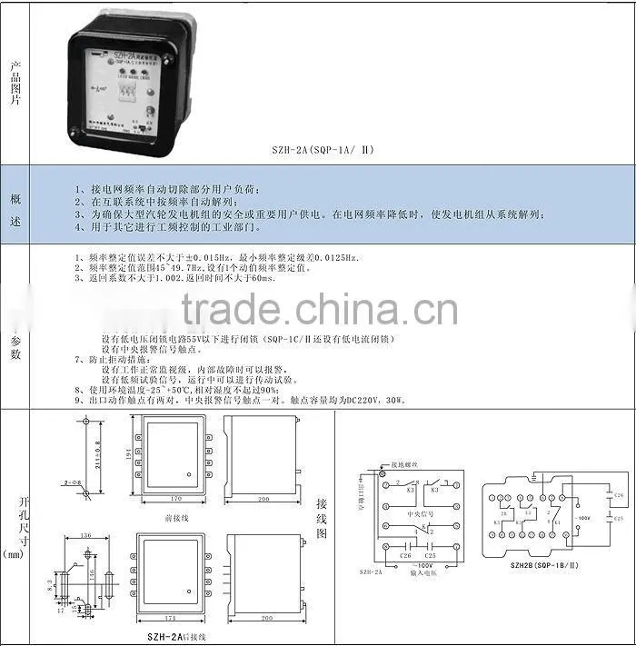 BG-10B Series multifunshion toyota relay