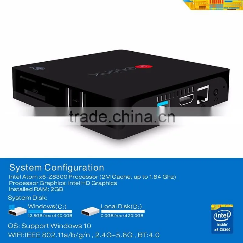 OEM BT3 Intel Atom X5-Z8300 RAM 2GB ROM 60GB Download User Manual For Android MX Internet TV Box