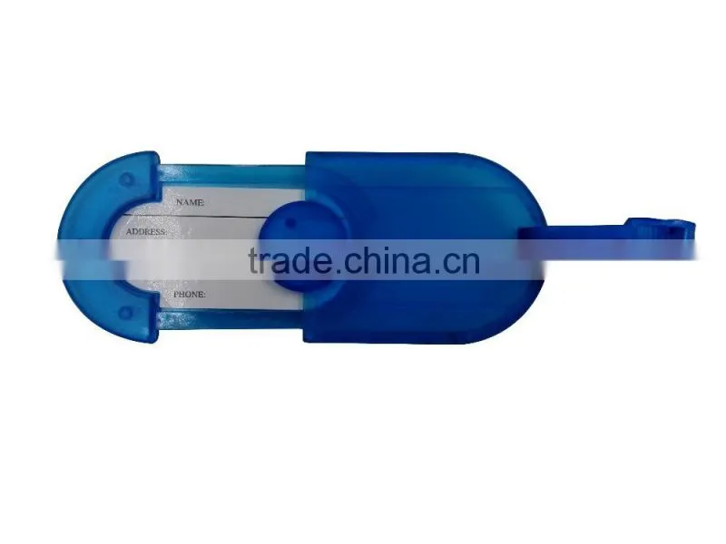 plastic bulk wholesale luggage tags