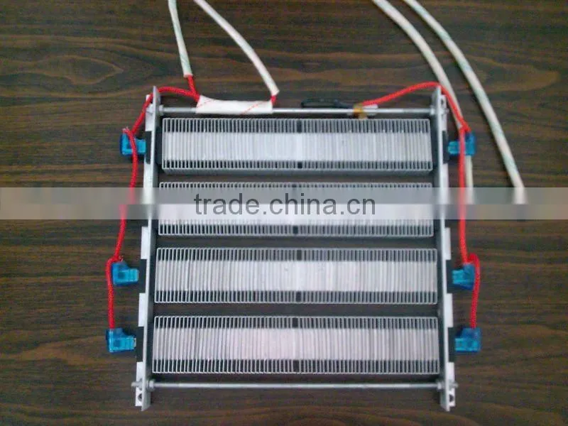 PTC Insulative corrugated heaters