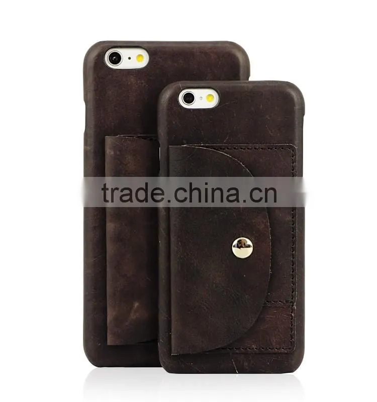 Guangzhou Hot selling leather mobile phone case for iphone 6 phone case