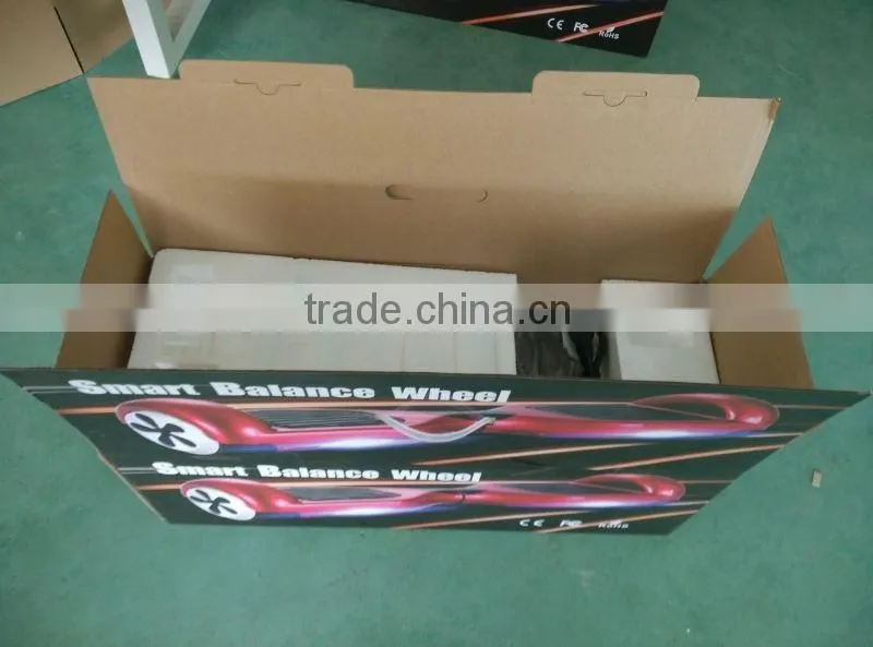 China Best Quality Hot Selling Cheap Price 6.5 inch Hoverboard Electric Skateboard with Bluetooth LED