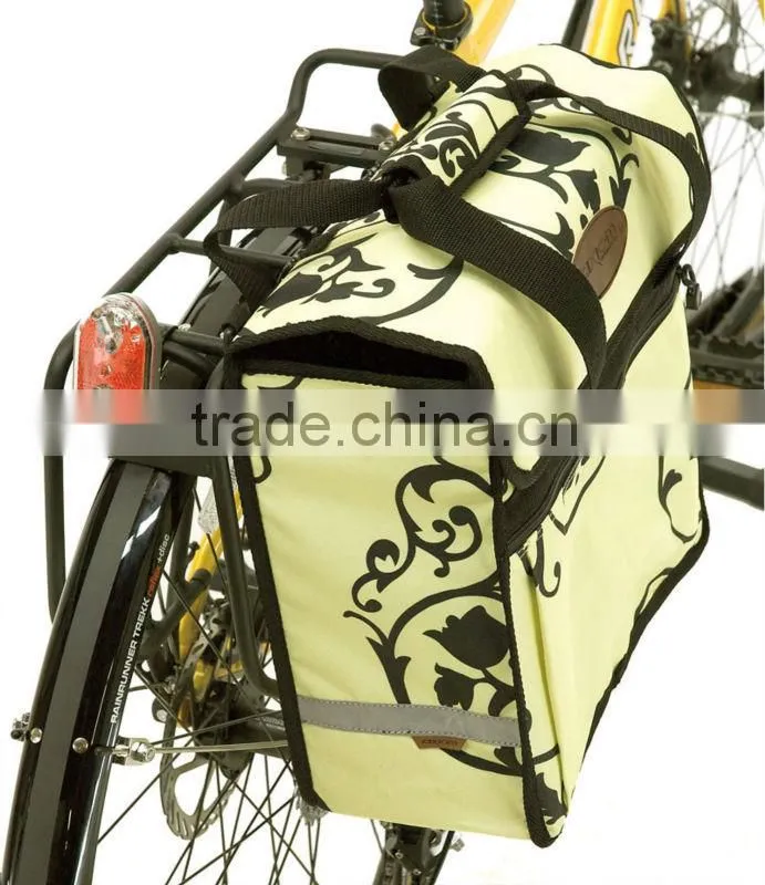 2016 Promotional fashionable wholesale bicycle shopping bag