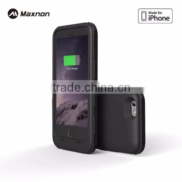 New designed phone battery case Extended backup cellphone charge case for iPhone 6 battery case