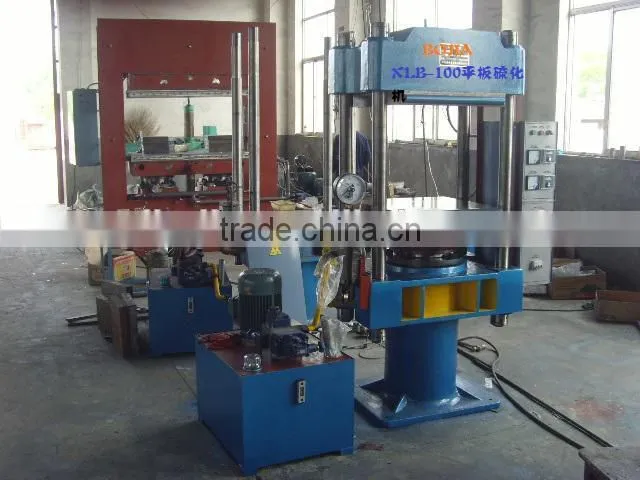 PVC plate rubber vulcanizing machine/ Hydraulic hot press rubber mats vulcanizer/ vulcanizer
