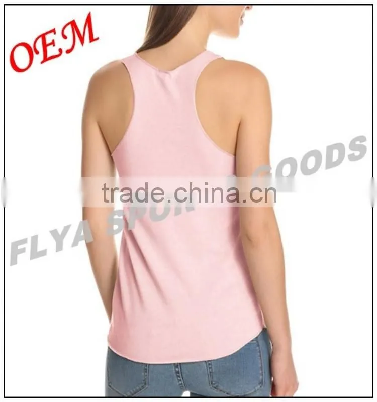 factory cheap price blank fitness women vest sporting running clothes