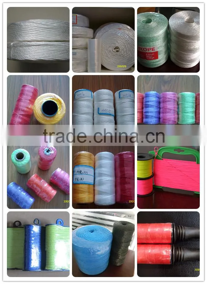 colorful pp twine for packing