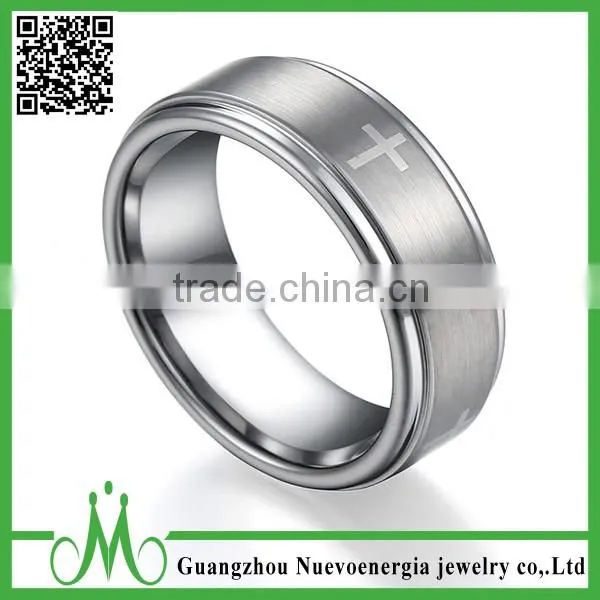 High quality wholesale tungsten jewelry for men discount price sale tungsten carbide men's ring