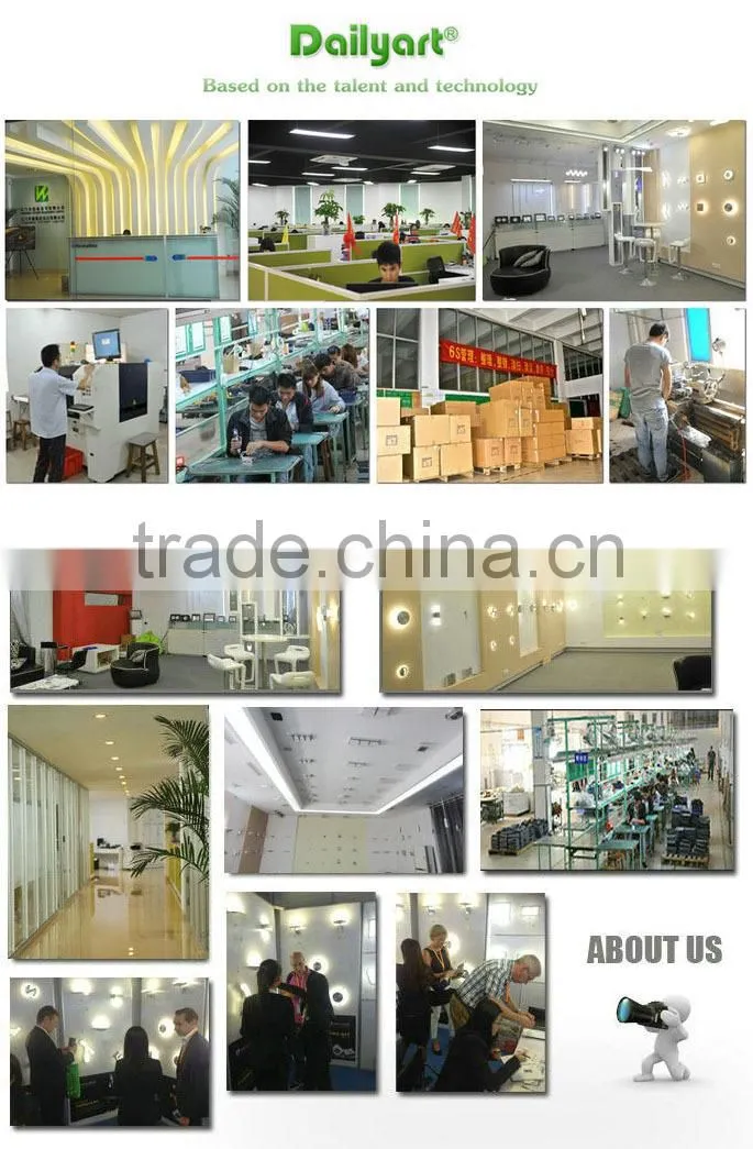 Plastic CE RoHs led light flexible gooseneck wall lamp with great price
