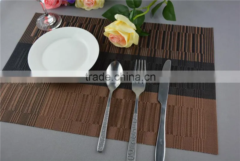 PVC insulation kitchen placemat table decoration washed clean breakfast lunch dinner