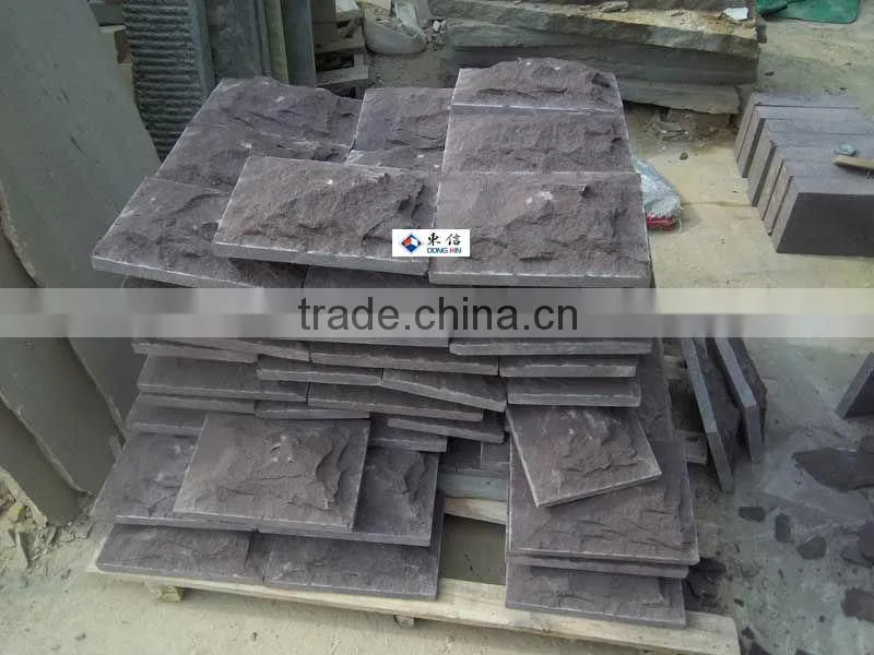 Red Sandstone Mushroom Wall Tile