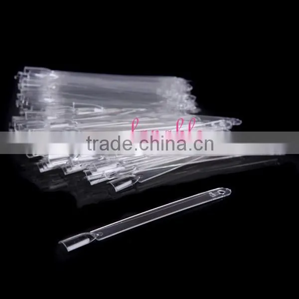 Hot 120PCS Fan Tip Stick Polish Display False Nail Art Practice Card Stand Set